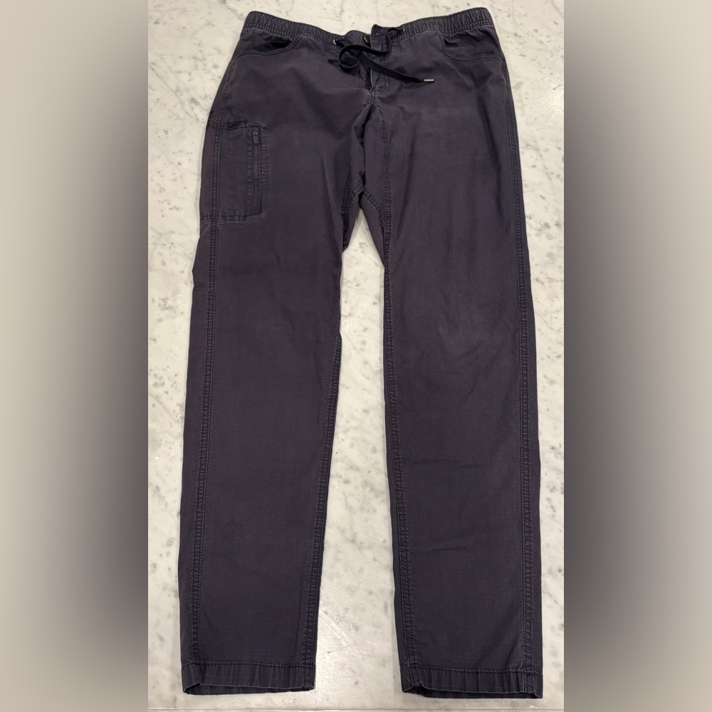 BYLT Men’s Weekender Pant, XL, Navy Blue, grunge